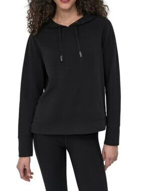 DKNY Women's Drawstring Tech Waffle Hoodie Size XS